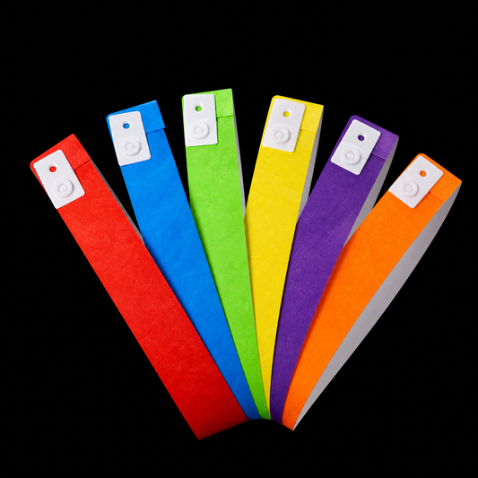 Tyvek Wristbands – 500 Count Assorted